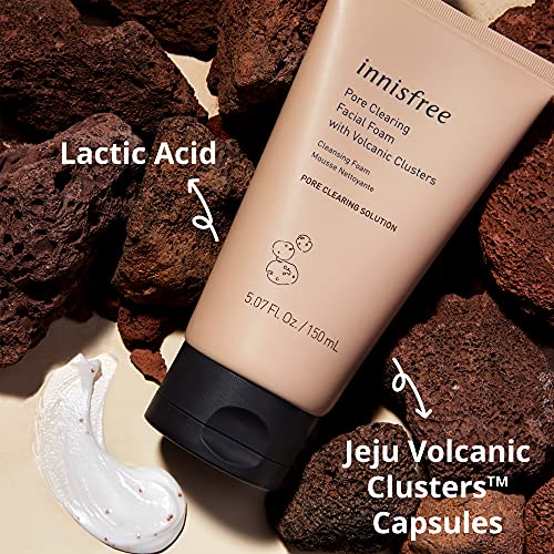 innisfree Pore Clearing Facial Foam with Volcanic Clusters Face Cleanser