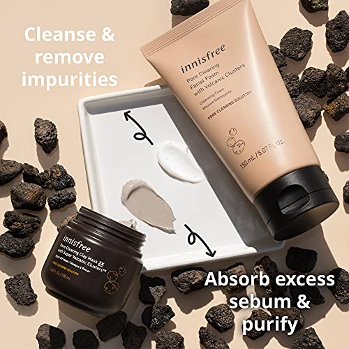 innisfree Pore Clearing Facial Foam with Volcanic Clusters Face Cleanser