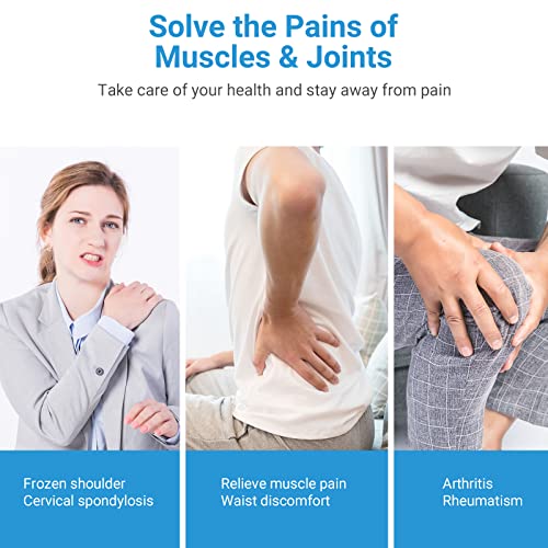 Innocareer TENS EMS Unit Muscle Stimulator, Touch Screen 3 Channels 9 Modes 4...