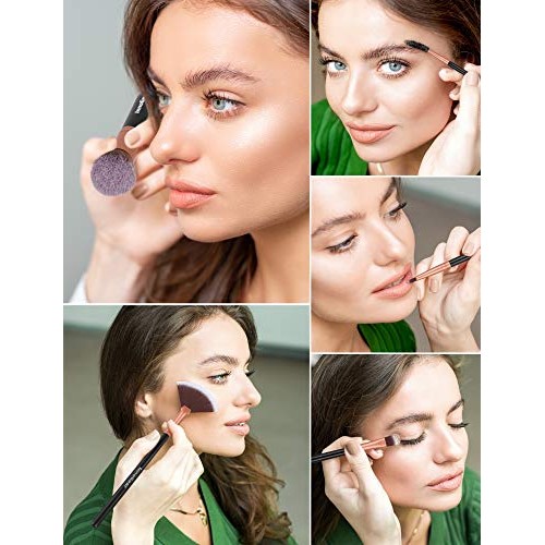 InnoGear Makeup Brushes Set, 21 Pcs Professional Cosmetic Brush Set with 16 M...