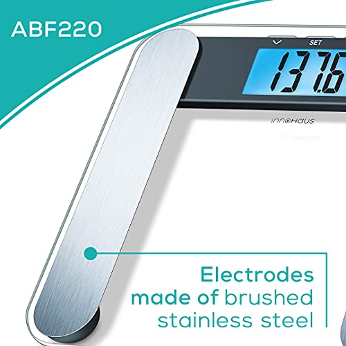 innoHaus Body Fat Analyzer Scale Bmi, Multi-User & Recognition, Digital Weigh...
