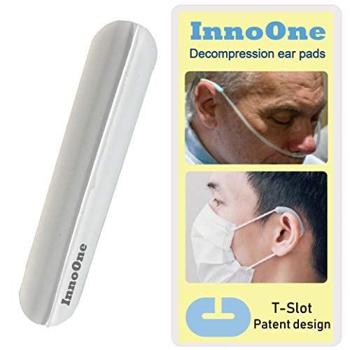 InnoOne 2 Pairs Silicone decompression ear pads for Oxygen Tubing, Face mask,...
