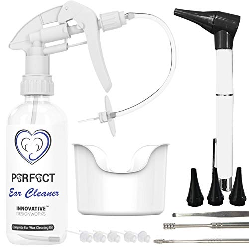 Ear Wax Removal Tool by Innovative Designworks | Complete Ear Irrigation Kit ...