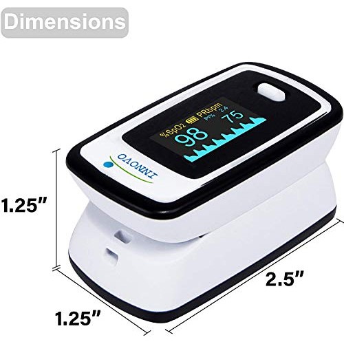 Innovo Deluxe iP900AP Fingertip Pulse Oximeter with Plethysmograph and Perfus...
