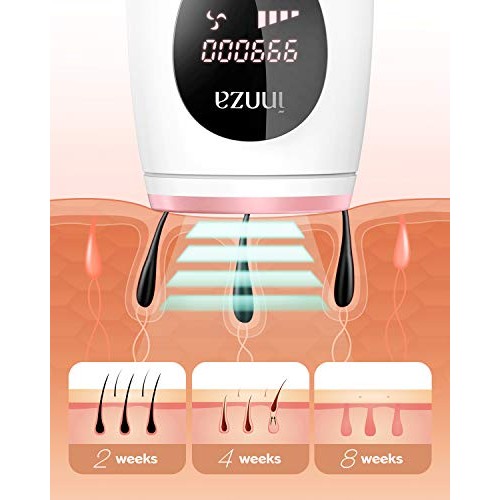 IPL laser Hair Removal for Women and Men,999,000 Flashes Auto Manual Modes 5 ...