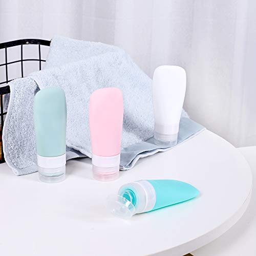 Portable Travel Bottles, INSFIT TSA Carry On Approved Toiletries Containers, ...