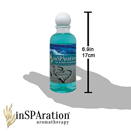 inSPAration Spa and Bath Aromatherapy 106X Spa Liquid, 9-Ounce, Romance