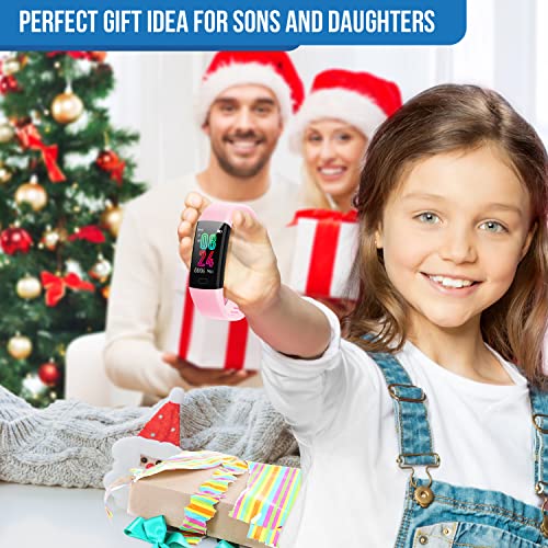 Inspiratek Kids Fitness Tracker for Girls and Boys Age 5-16 (4 Color)- Waterp...