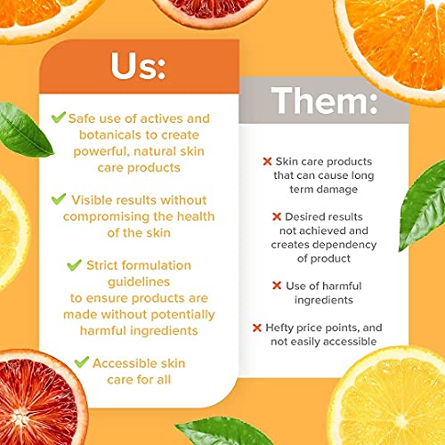 Vitamin C Cleanser - Anti Aging Face Wash & Exfoliating Facial Cleansing Gel ...