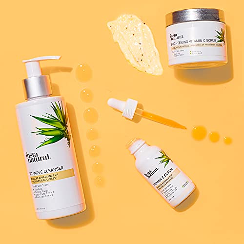 Vitamin C Cleanser - Anti Aging Face Wash & Exfoliating Facial Cleansing Gel ...