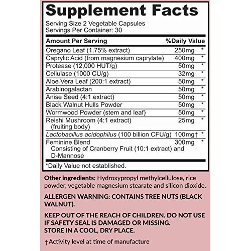 Balance Complex Vaginal Health Dietary Supplement, 60 Capsules