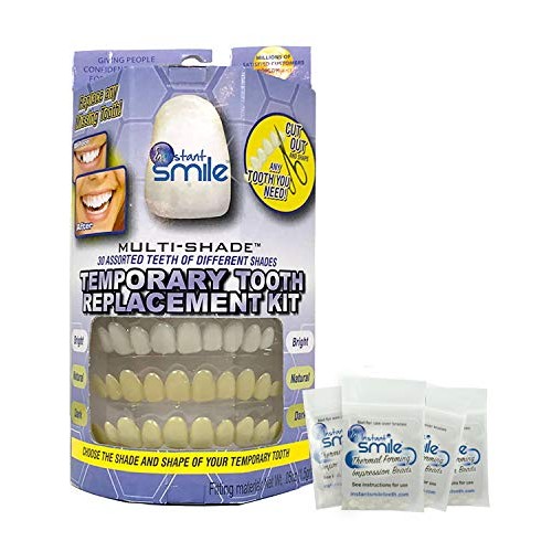 Instant Smile Multi-Shade Patented Temporary Tooth Repair Kit.