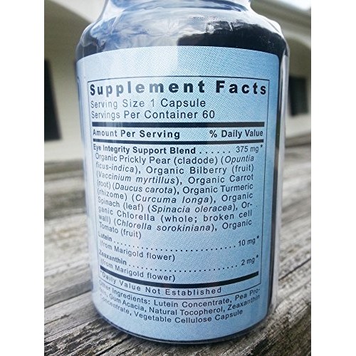 Dr. Grossman's Whole Food Advanced Eye and Vision Support Formula, Eye Supple...