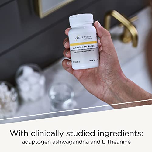 Integrative Therapeutics Cortisol Manager - with Ashwagandha, L-Theanine - Re...