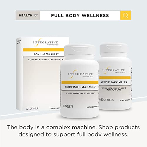 Integrative Therapeutics Cortisol Manager - with Ashwagandha, L-Theanine - Re...