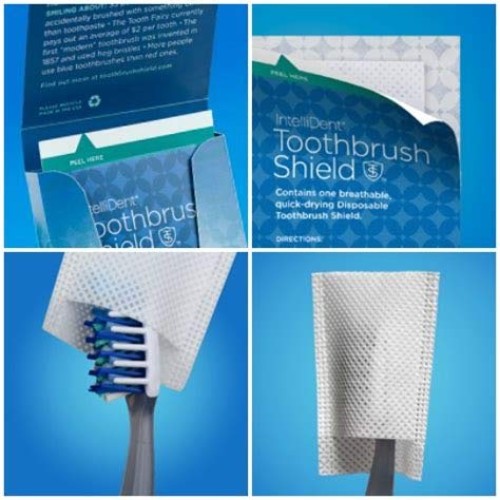 IntelliDent Toothbrush Shields 3 pack