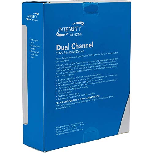 Intensity at Home TENS Unit Muscle Stimulator - Electric Pulse Muscle Stimula...