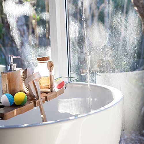 INTEYE Bath Bombs Gift Set, 24 Handmade Fizzies Rich in Essential Oil, Moistu...