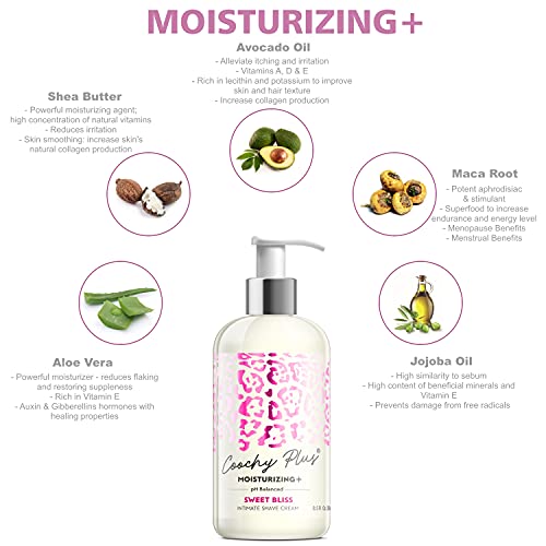 Coochy Plus Intimate Shaving Complete Kit - SWEET BLISS & Organic After Shave...