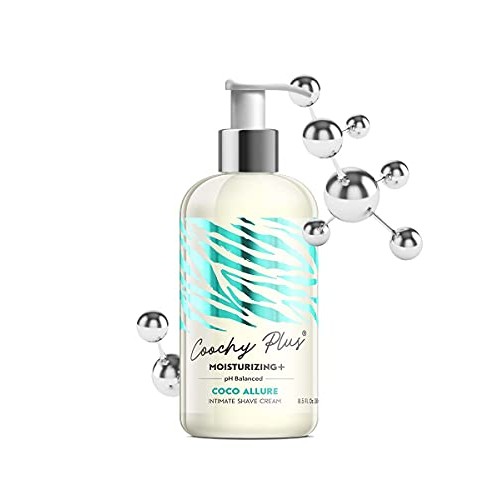 Coochy Plus Intimate Shaving Cream COCO ALLURE For Pubic, Bikini Line, Armpit...