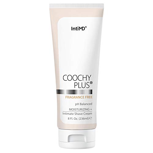 Coochy Plus Intimate Shaving Cream FRAGRANCE FREE For Pubic, Bikini Line, Arm...
