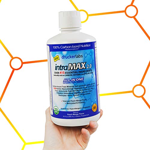 DRUCKER LABS - IntraMAX 2.0 - Organic Liquid Trace Minerals, Multivitamin and...