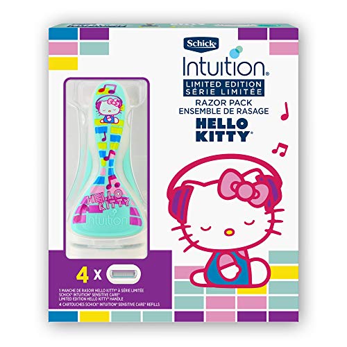 Schick Intuition Limited Edition Hello Kitty Sensitive Skin Razor for Women w...
