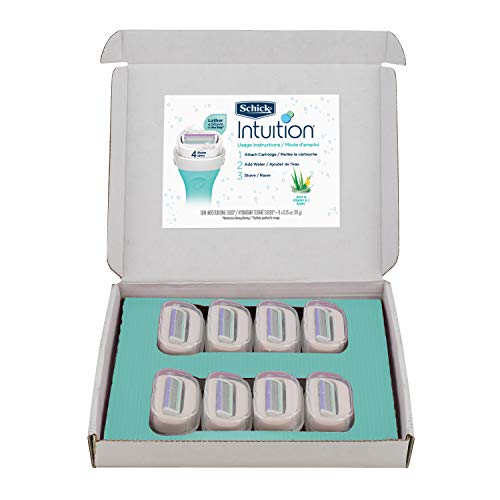 Schick Intuition Sensitive Skin Razor Blade Refills for Women - 8 Count
