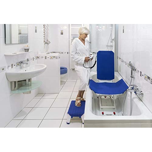 Aquatec R Reclining Back Bath Lift, Elevating Lift with Hand Remote, 300 lb. ...