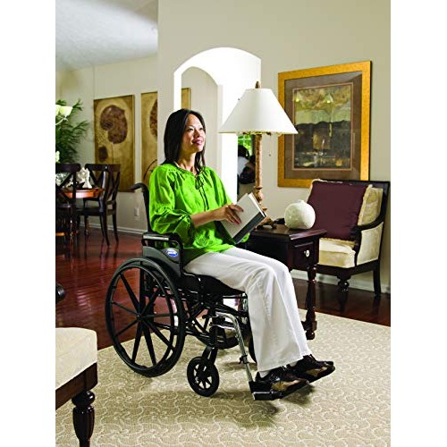 Invacare - 9SL_PTO_34745 9000 SL Durable Light Weight Wheelchair, Desk-Length...