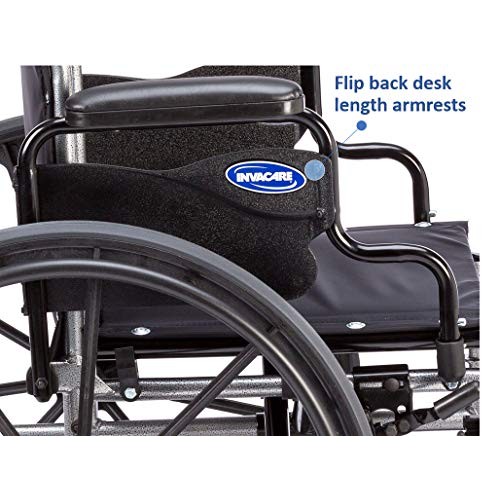 Invacare TRSX58FBP Tracer SX5 Wheelchair for Adults | Everyday Folding | 18 I...