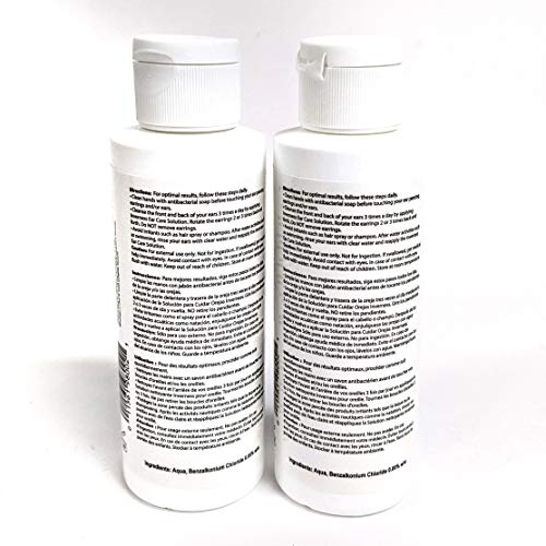 New INVERNESS Ear Care Solution 4 oz | After Piercing | SET OF 2