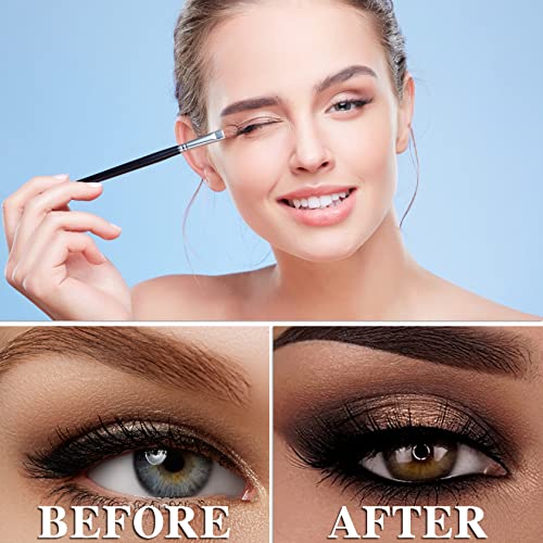 Smokey Eyeshadow Palette,Black Eyeshadow Palette,Dark Gray & Silver Eyeshadow...