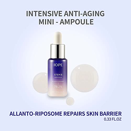 IOPE STEM III Anti-aging Skincare Set - Lotion and Toner Skin Care Set - For ...