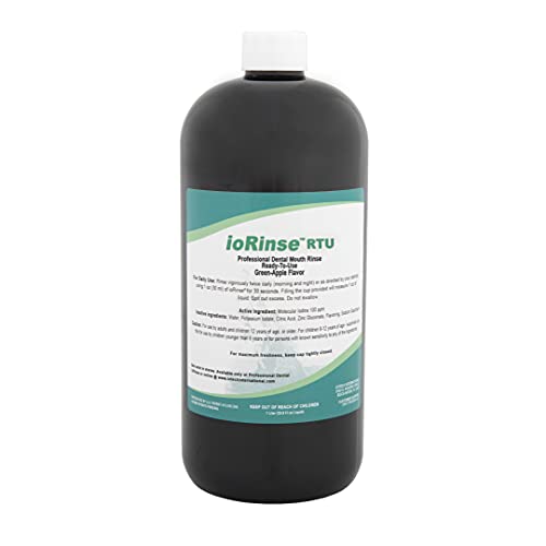 Iotech ioRinse Mouthwash - Get A Natural Clean with Molecular Iodine Rinse - ...