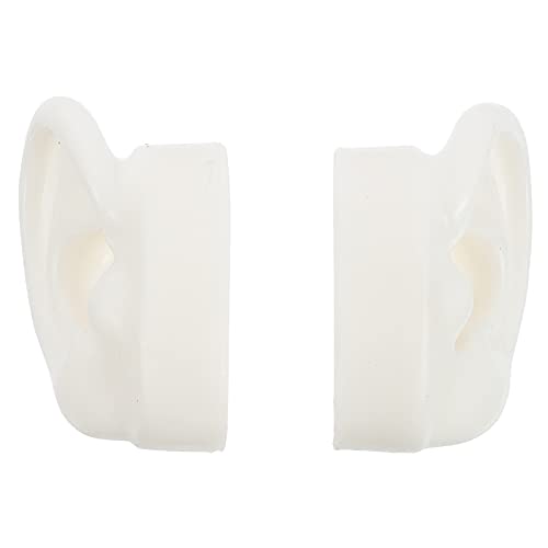 iplusmile 2 Pairs Silicone Ear Model Flexible Earmold Ear Displays Model for ...