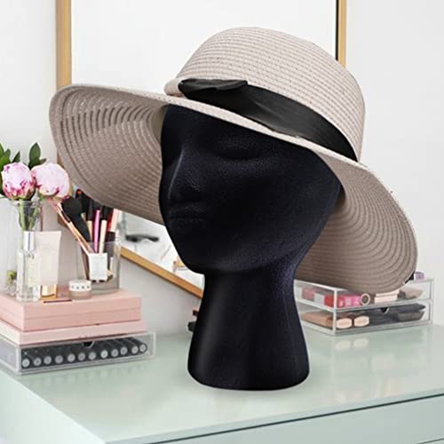 iplusmile Bald Mannequin Head Female Professional Cosmetology Manikin Head Mo...