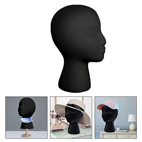 iplusmile Bald Mannequin Head Female Professional Cosmetology Manikin Head Mo...