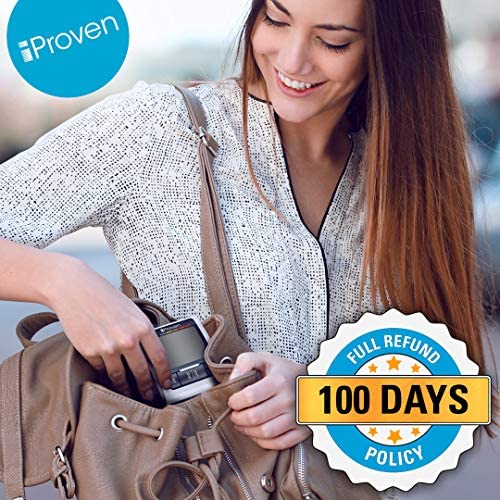 iProven Blood Pressure Monitor Wrist Cuff, 1 Size bp Cuff fits All, Automatic...