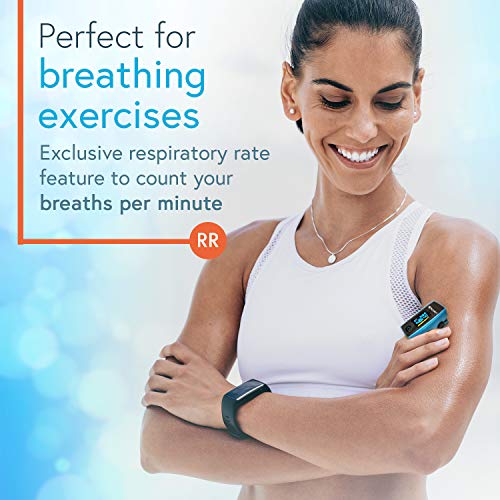 iProven Finger Pulse Oximeter, Blood Oxygen Monitor which Measures Respirator...