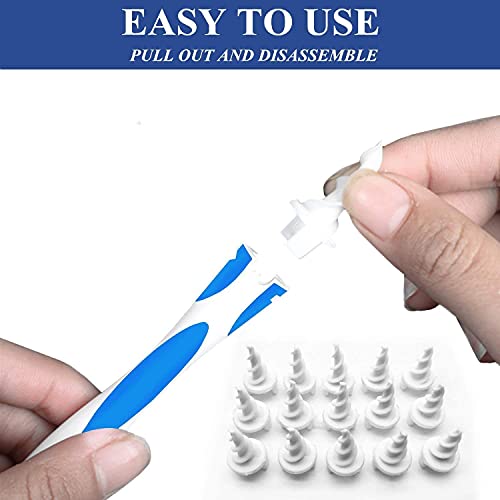 Q-Grips Earwax Remover Safe Spiral Ear Wax Removal Tool Kit, Ear Cleaner with...