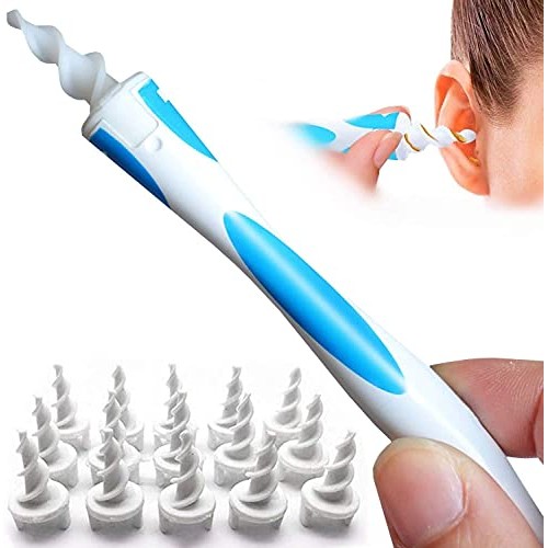 Q-Grips Earwax Remover Safe Spiral Ear Wax Removal Tool Kit, Ear Cleaner with...