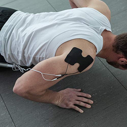 iReliev TENS Unit and EMS Electrodes Pads 3.5" x 5" inch Butterfly 10 Pads (5...