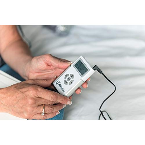 iReliev TENS Unit Electronic Pulse Massager & (8) Electrodes Pain Relief Bund...