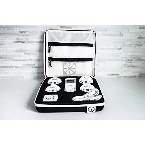 iReliev Wireless TENS + EMS Therapeutic Wearable System Wireless TENS Unit + ...