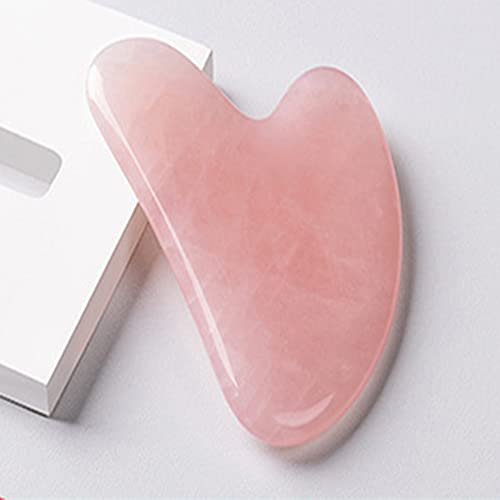 IRELOJ Gua Sha Scraping Massage Tools,Natural Jade Stone Guasha Board for Fac...