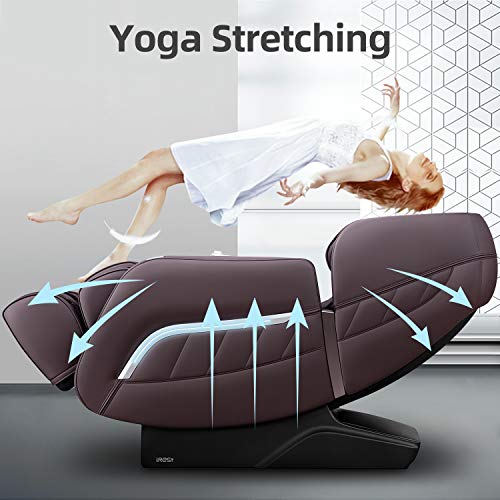 iRest 2022 Massage Chair, Full Body Zero Gravity Recliner with AI Voice Contr...