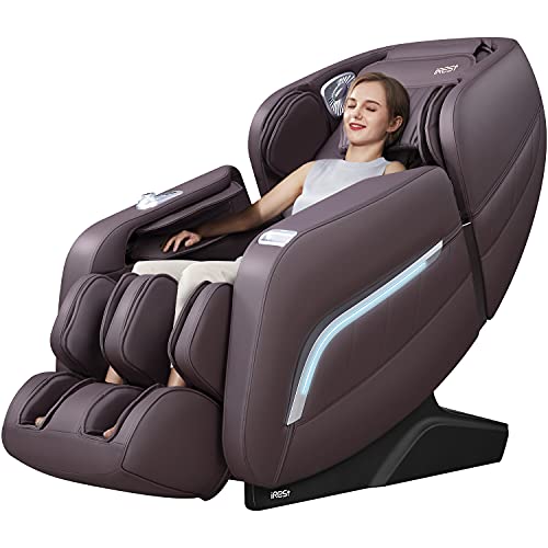 iRest 2022 Massage Chair, Full Body Zero Gravity Recliner with AI Voice Contr...