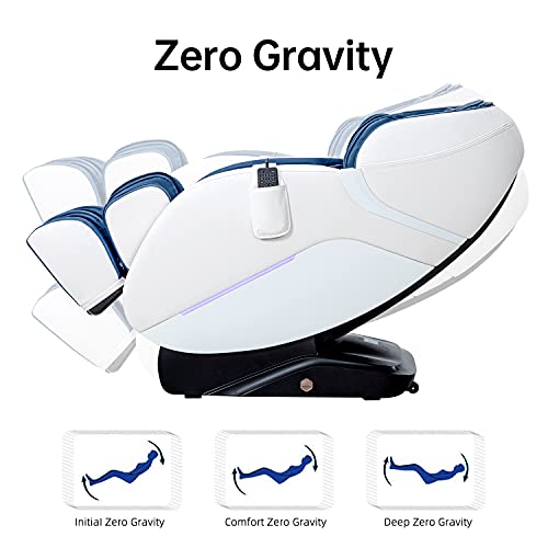 iRest SL Track Massage Chair Recliner, Full Body Massage Chair with Yoga Stre...