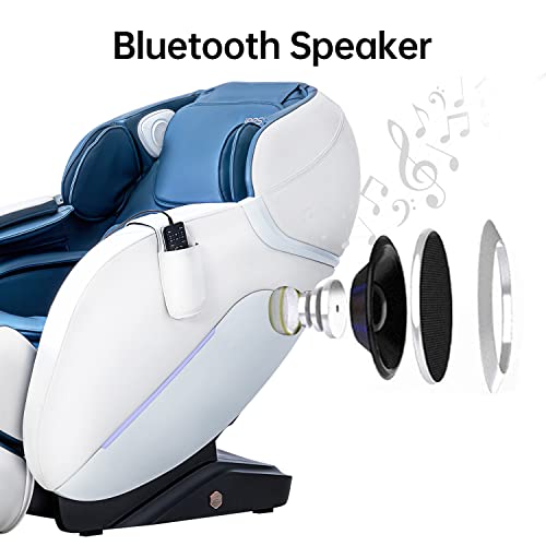 iRest SL Track Massage Chair Recliner, Full Body Massage Chair with Yoga Stre...